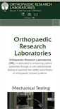 Mobile Screenshot of orl-inc.com